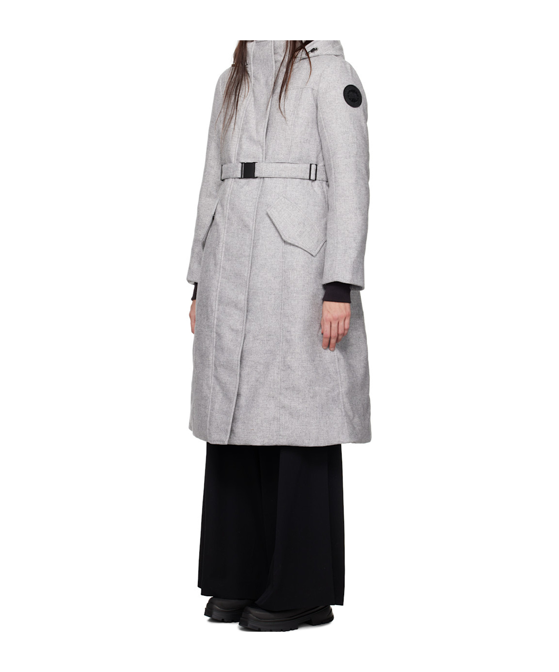 Canada Goose Gray Bala Down Jacket In Gray