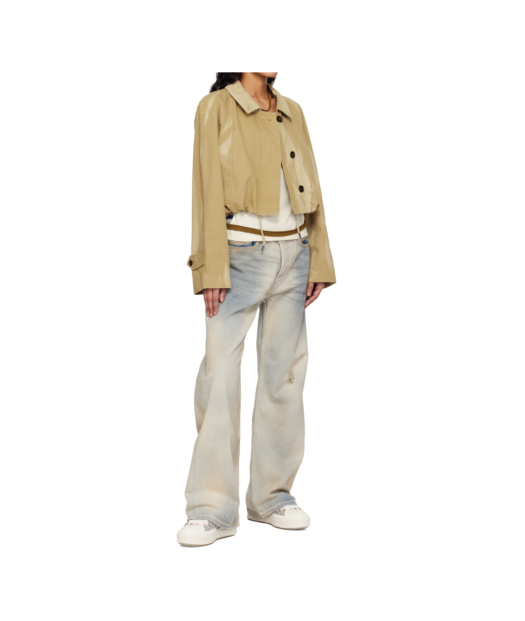 Amiri Ma Quad Jacquard Court Low Sneakers In Grey