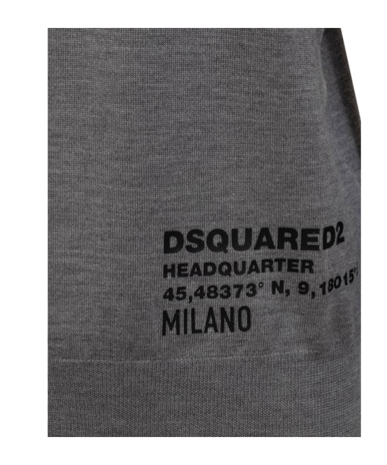 Shop Dsquared2 Ceresio 9 Sweater In Gray