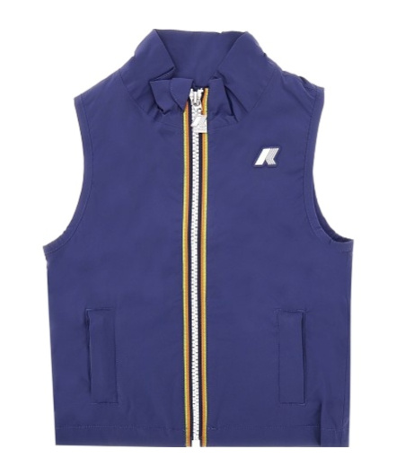 K-way Sleeveless Vest In Cobalt Blue