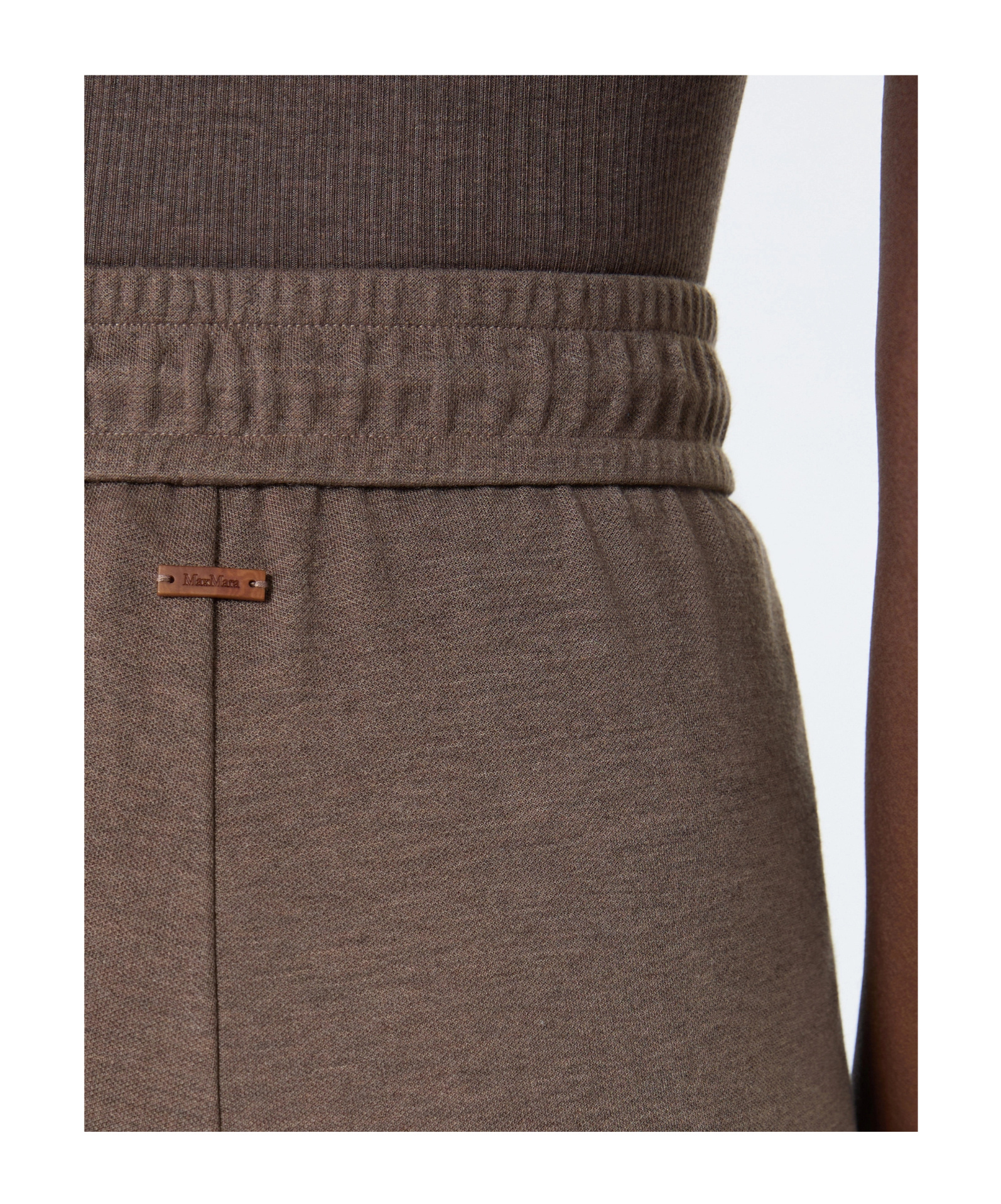 Max Mara Drawstring Track Pants In Neutral