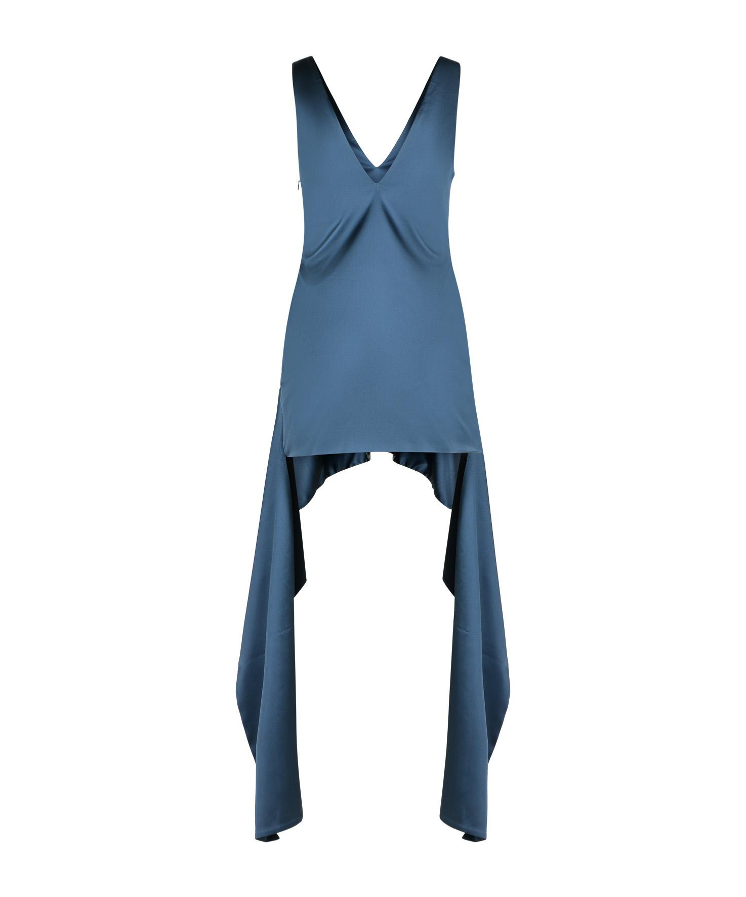 Jw Anderson J. W. Anderson Dress In Blue Acetate Blend In Blue