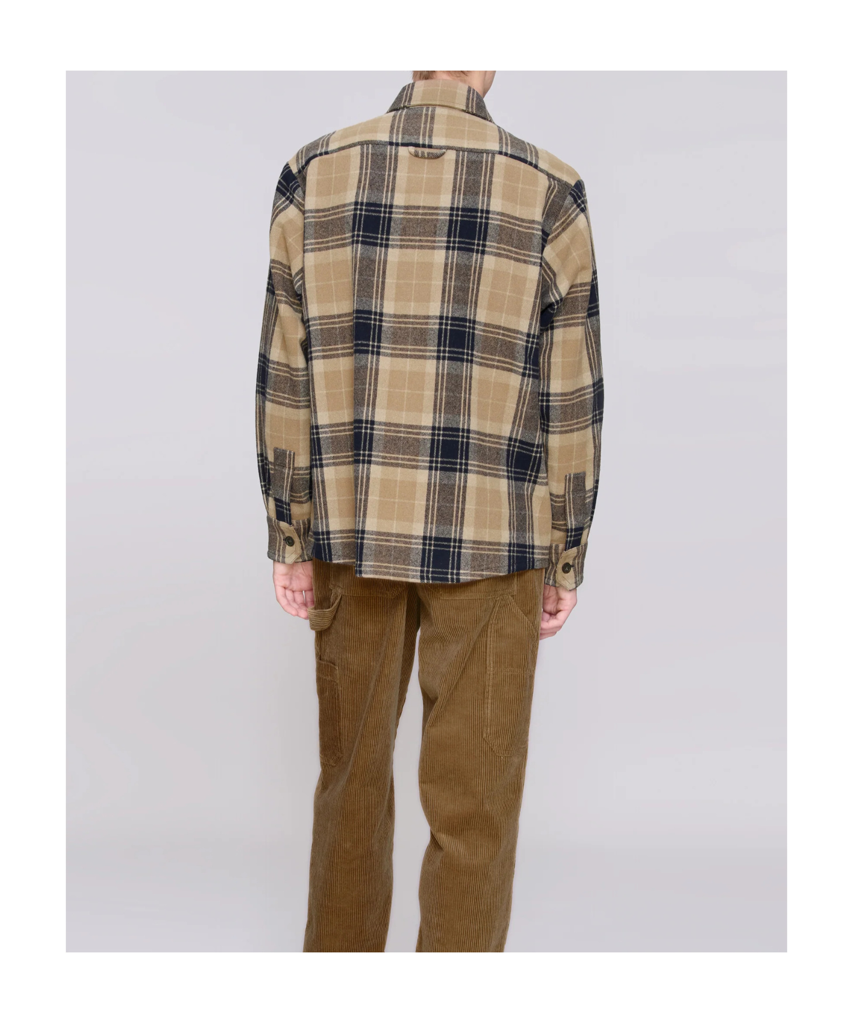 Apc Bobby Overshirt In Brown