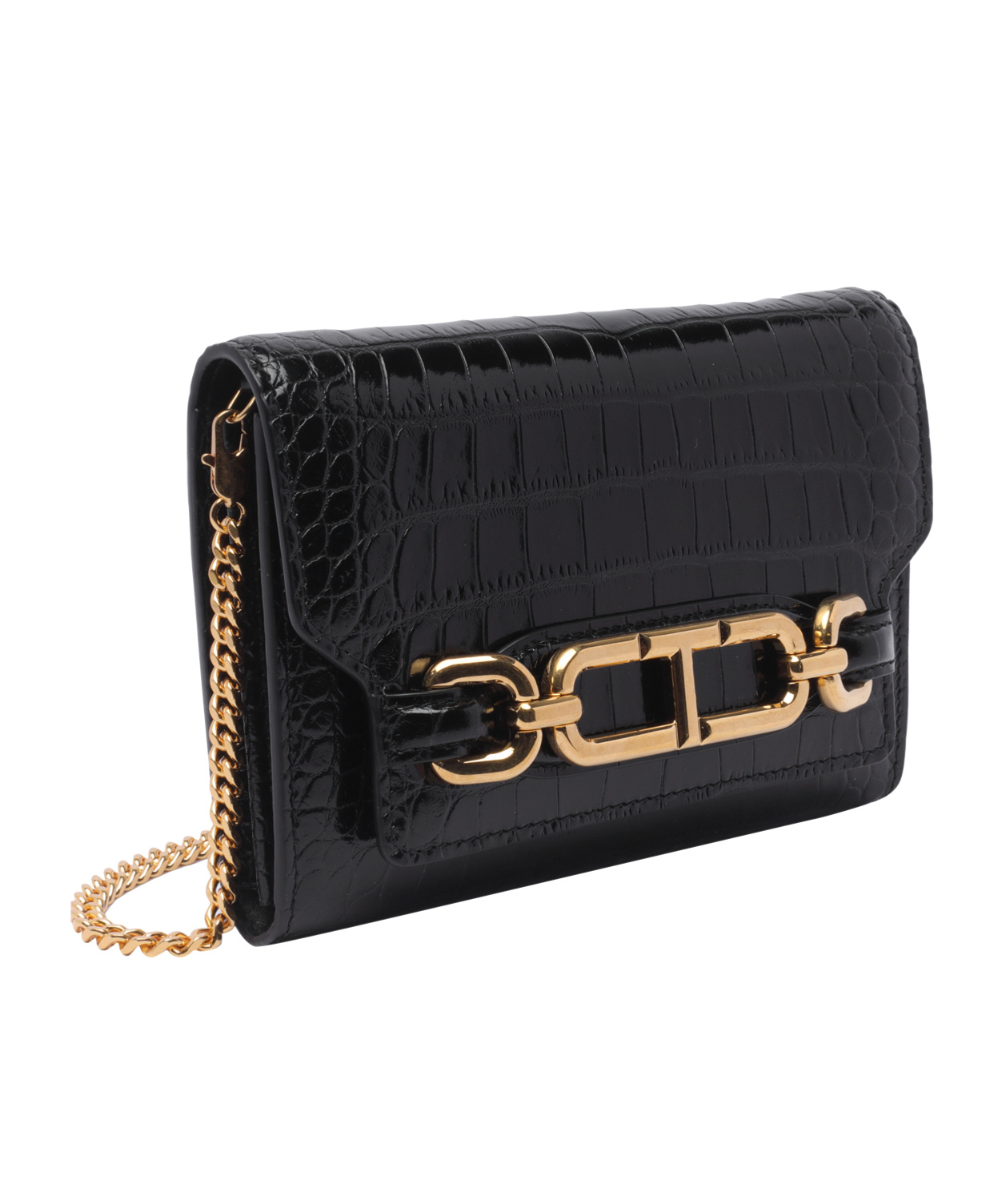 Tom Ford Mini Whitney Clutch Bag In Black