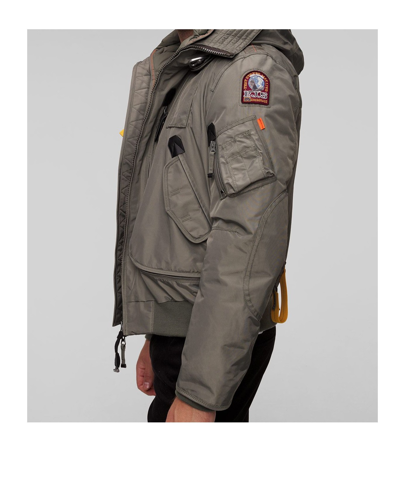 Parajumpers Long-sleeved Casual Jacket In Black