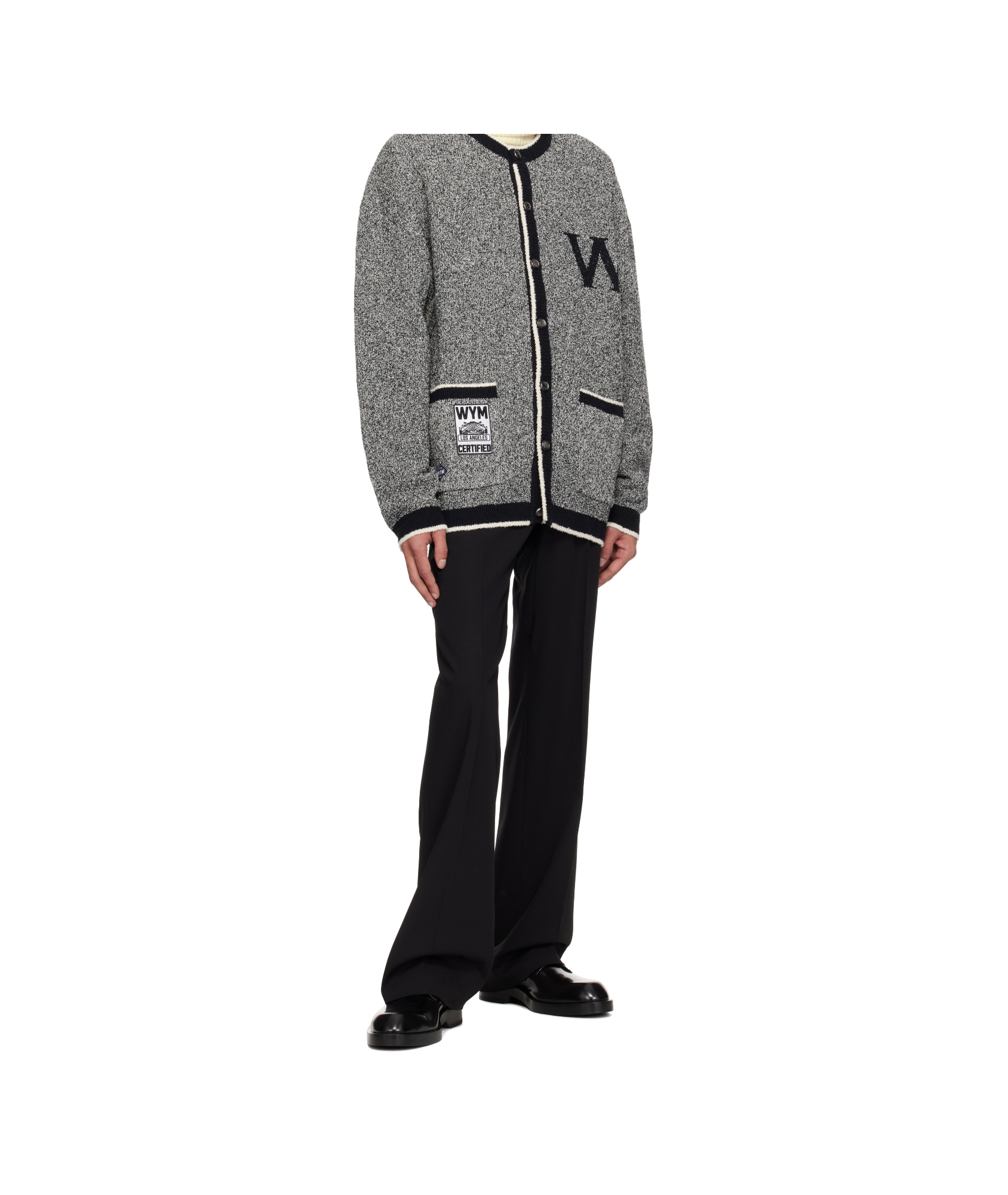 Wooyoungmi Belt Loops Slacks In Black