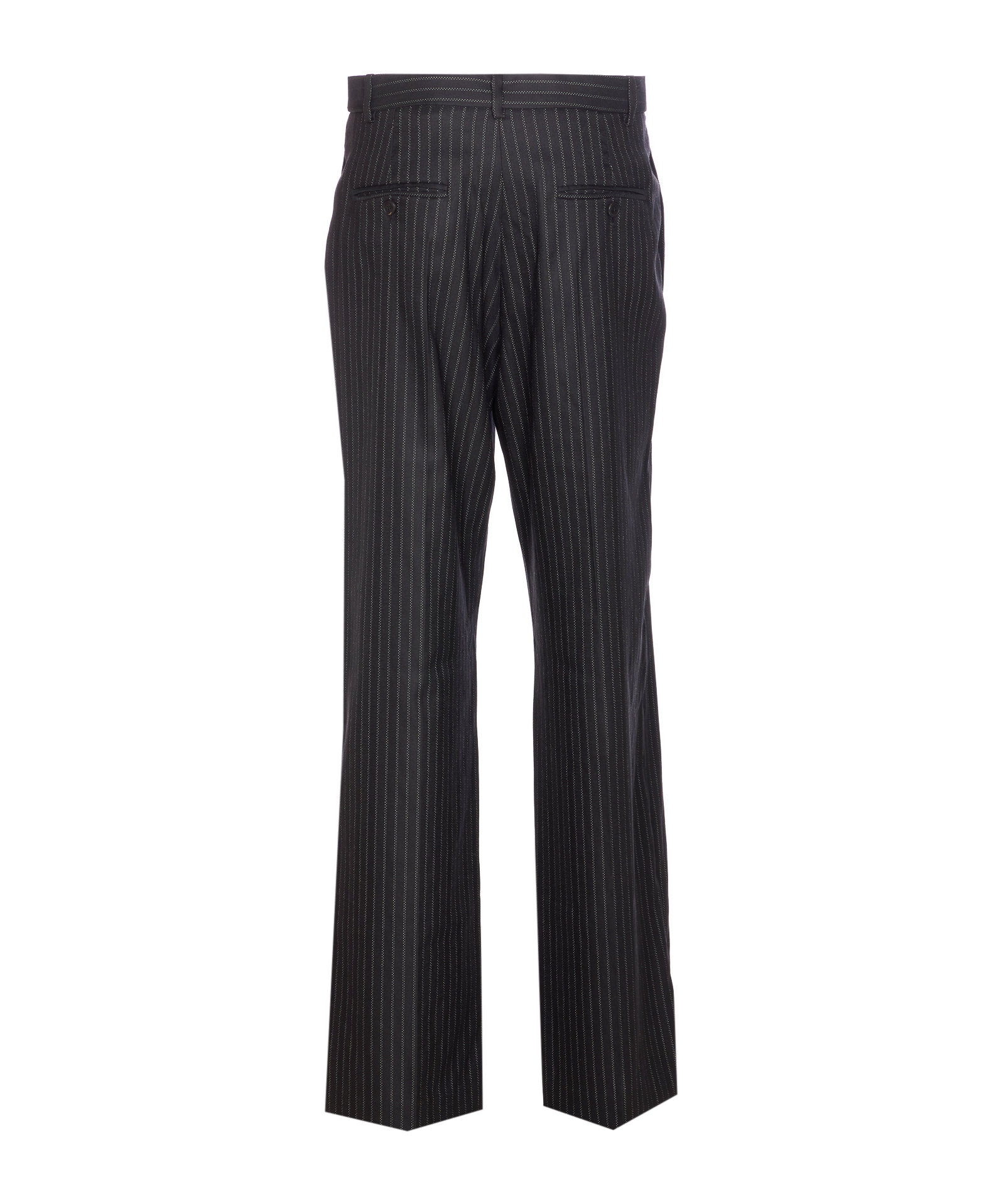 Isabel Marant Tailored Pinstripe Trousers Featuring Pockets In Black