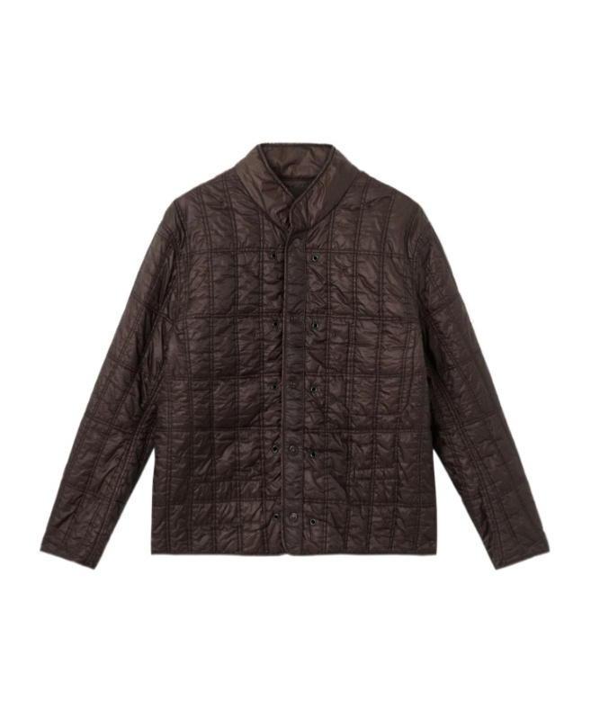 Stone Island Cashmere Zipped Sweater In Brown