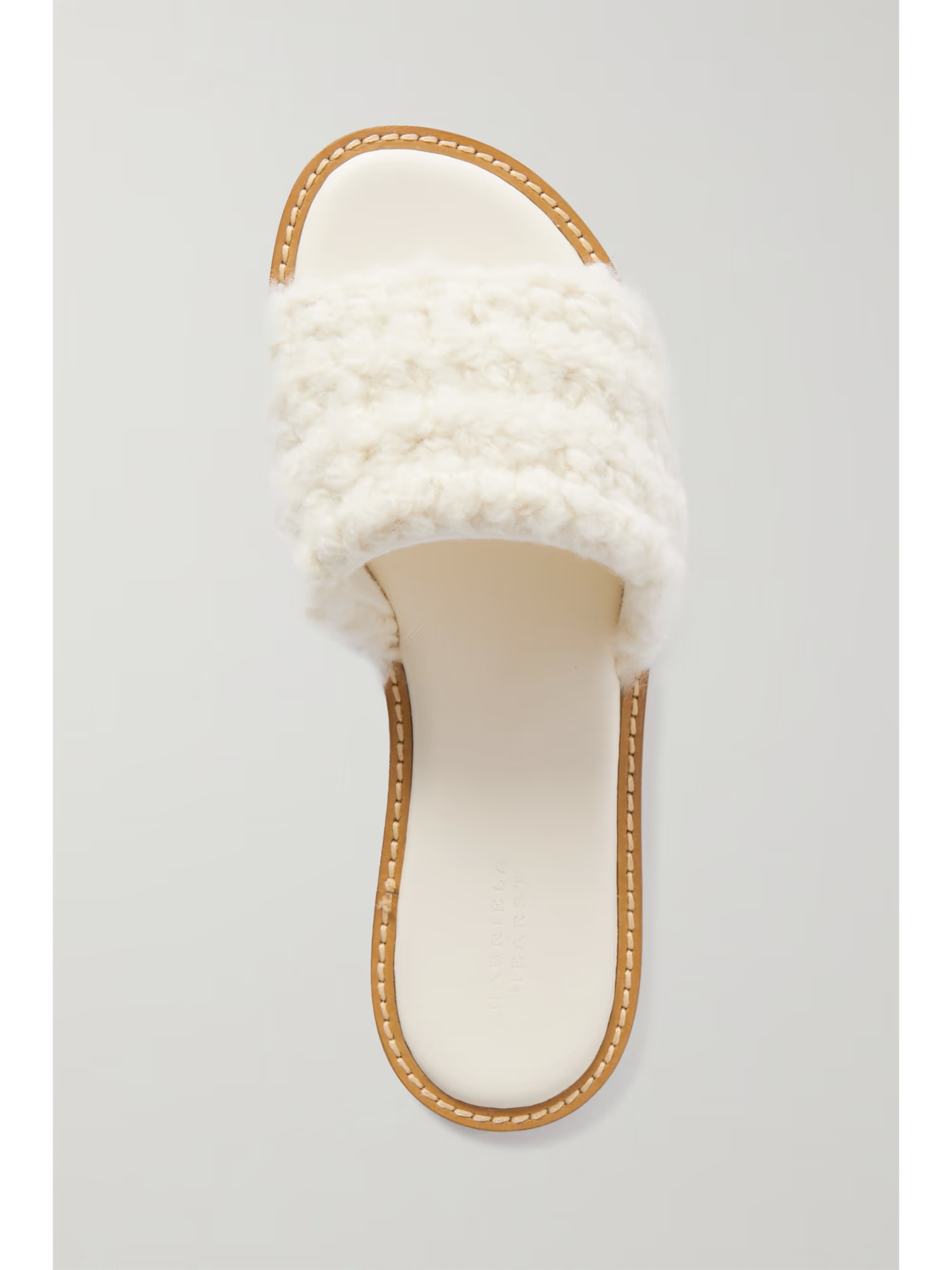 Gabriela Hearst Ballast Slippers In White