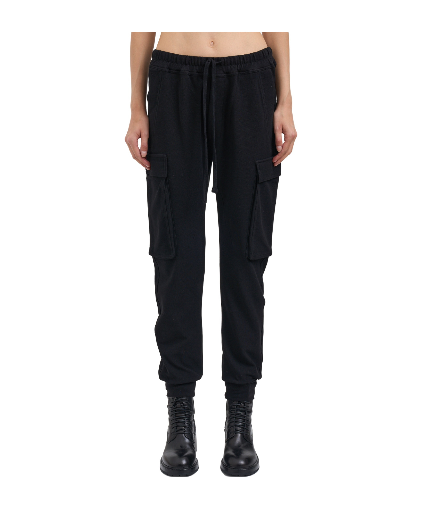 Thom Krom Pantaloni Cargo Jogger In Black