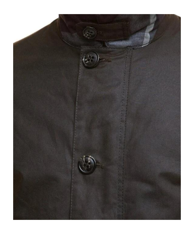 Barbour Long-sleeved Coat In Brown