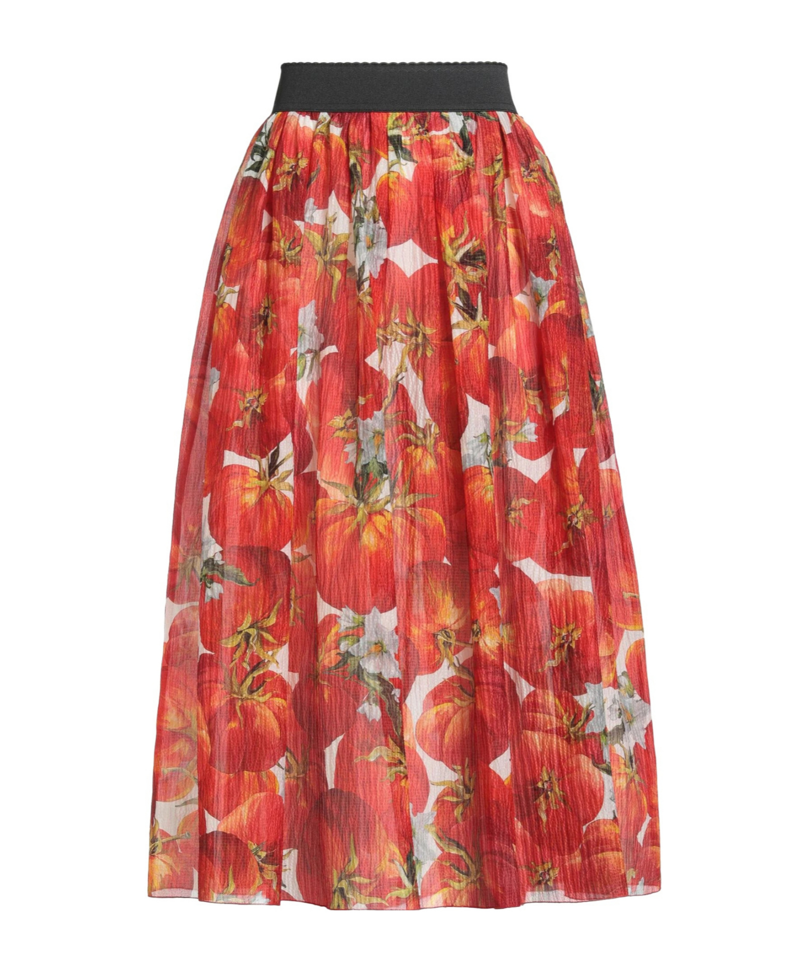 Dolce & Gabbana Colorful Skirt In Red