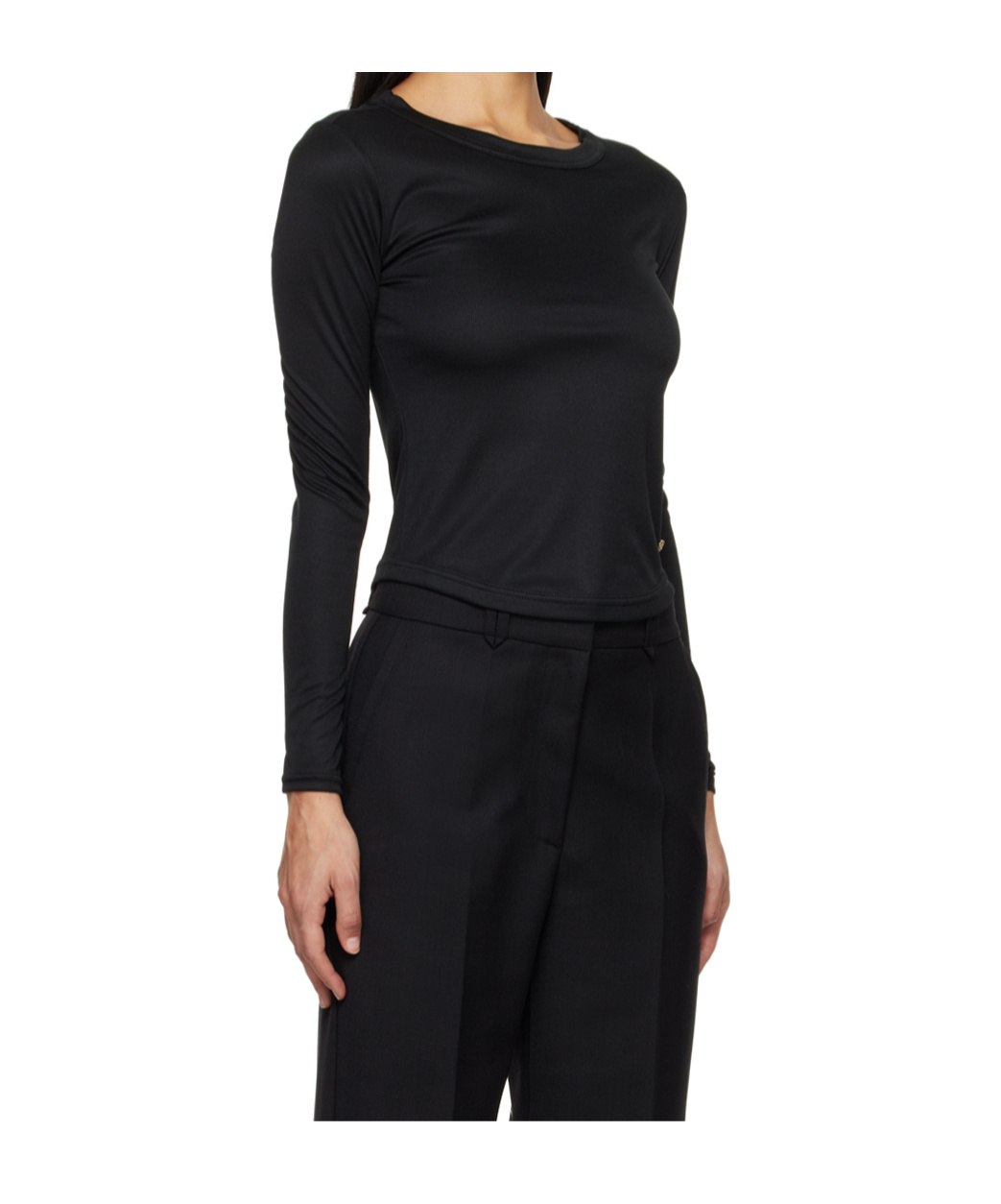 ANINE BING JANE LONG-SLEEVED BLOUSE