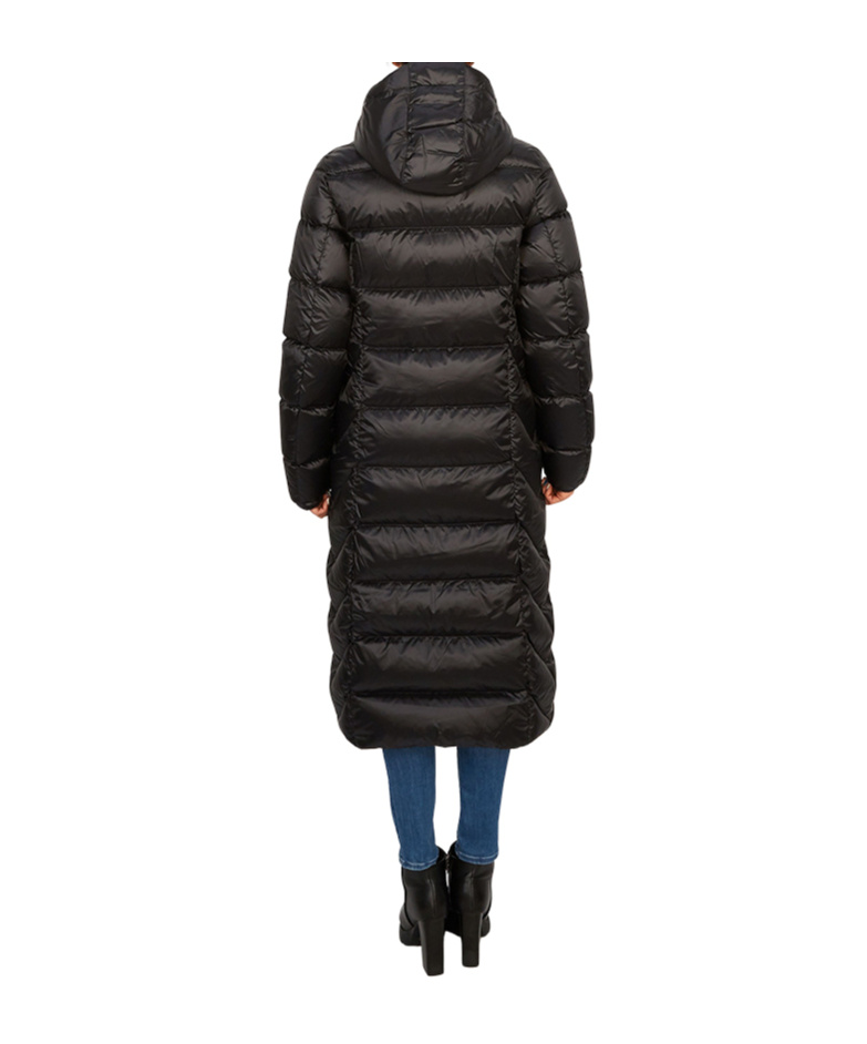Parajumpers Long-sleeved Down Jacket In Black