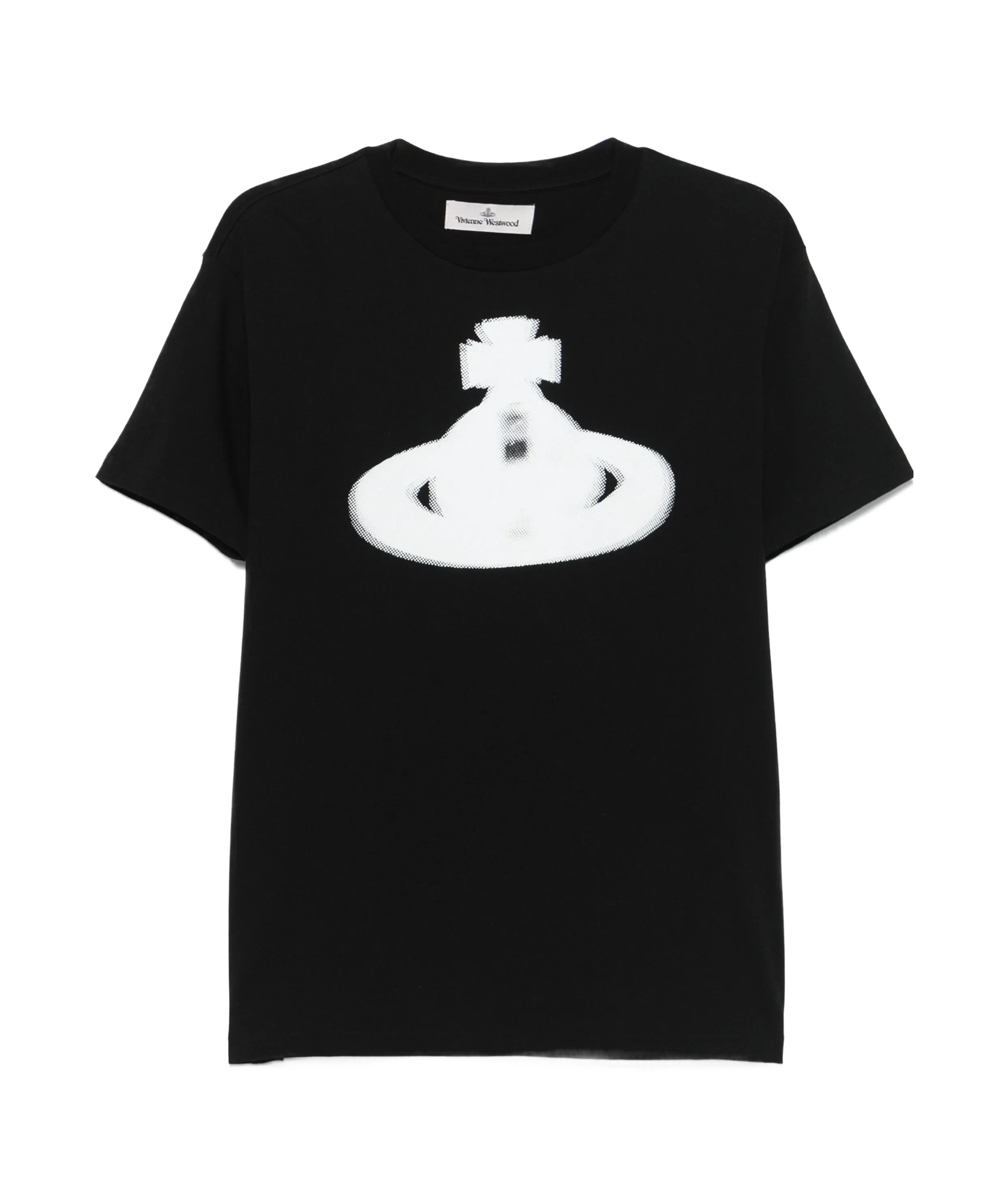 Shop Vivienne Westwood Halftone Orb T-shirt In Black