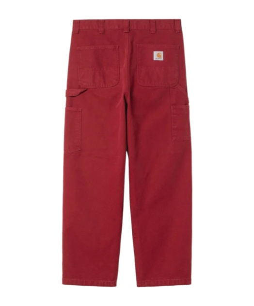Carhartt Og Double Pockets Trousers In Red