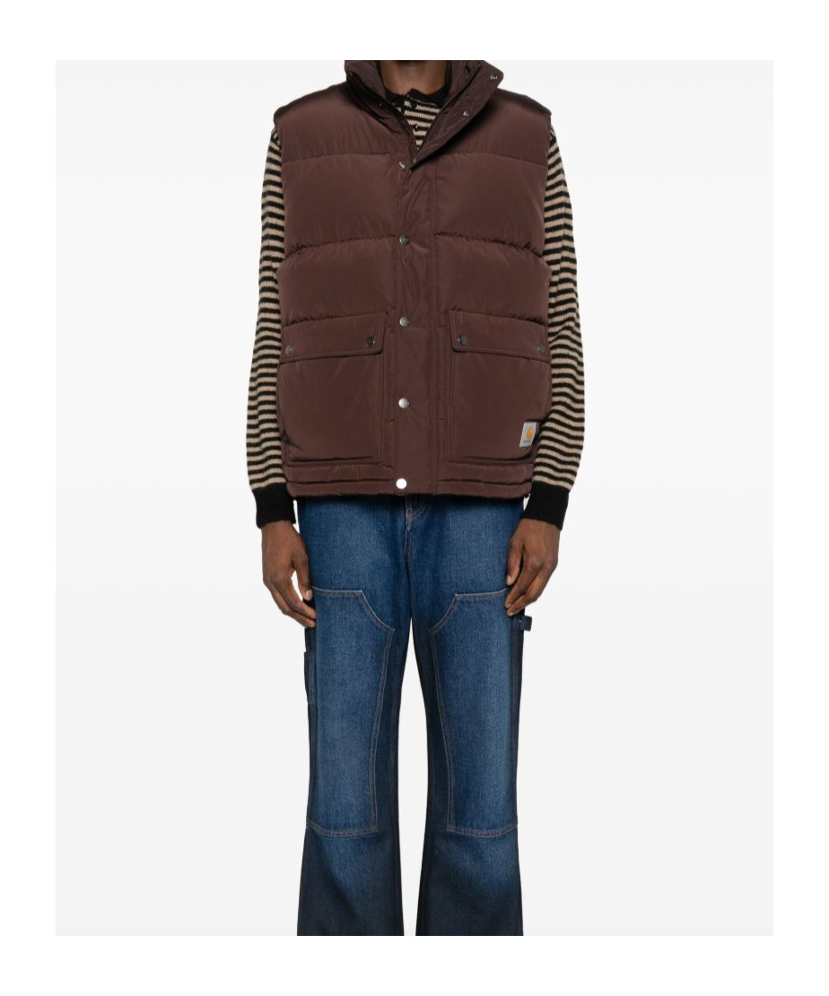 Carhartt Brent Vest In Brown