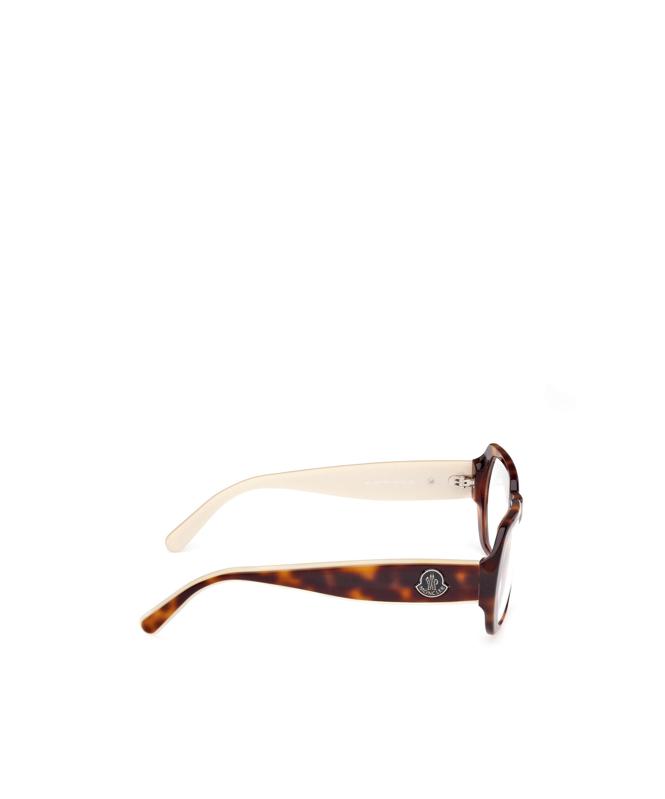 Moncler Logo Flat Mirror In Brown