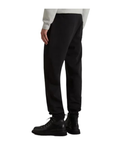 Woolrich Logo Drawstring Sweatpants In Black