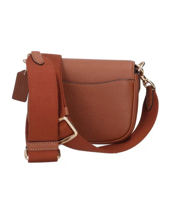 Coach Adjustable Shoulder Strap Shoulder Bag In Brown