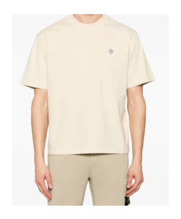 STONE ISLAND STONE ISLAND LOGO PATCH SHORT-SLEEVED T-SHIRT