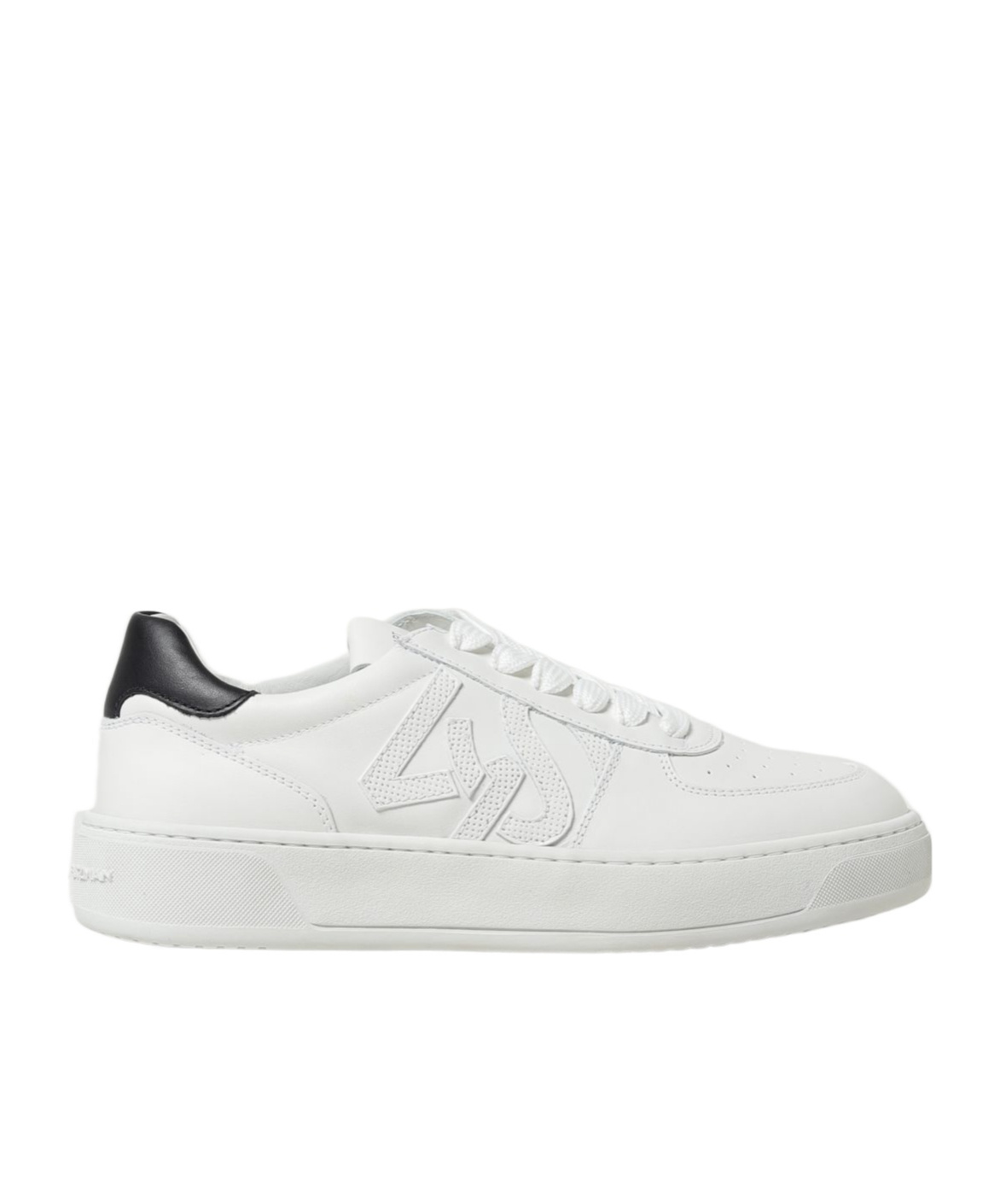 Stuart Weitzman Lace-up Low-cut Casual Shoes In White
