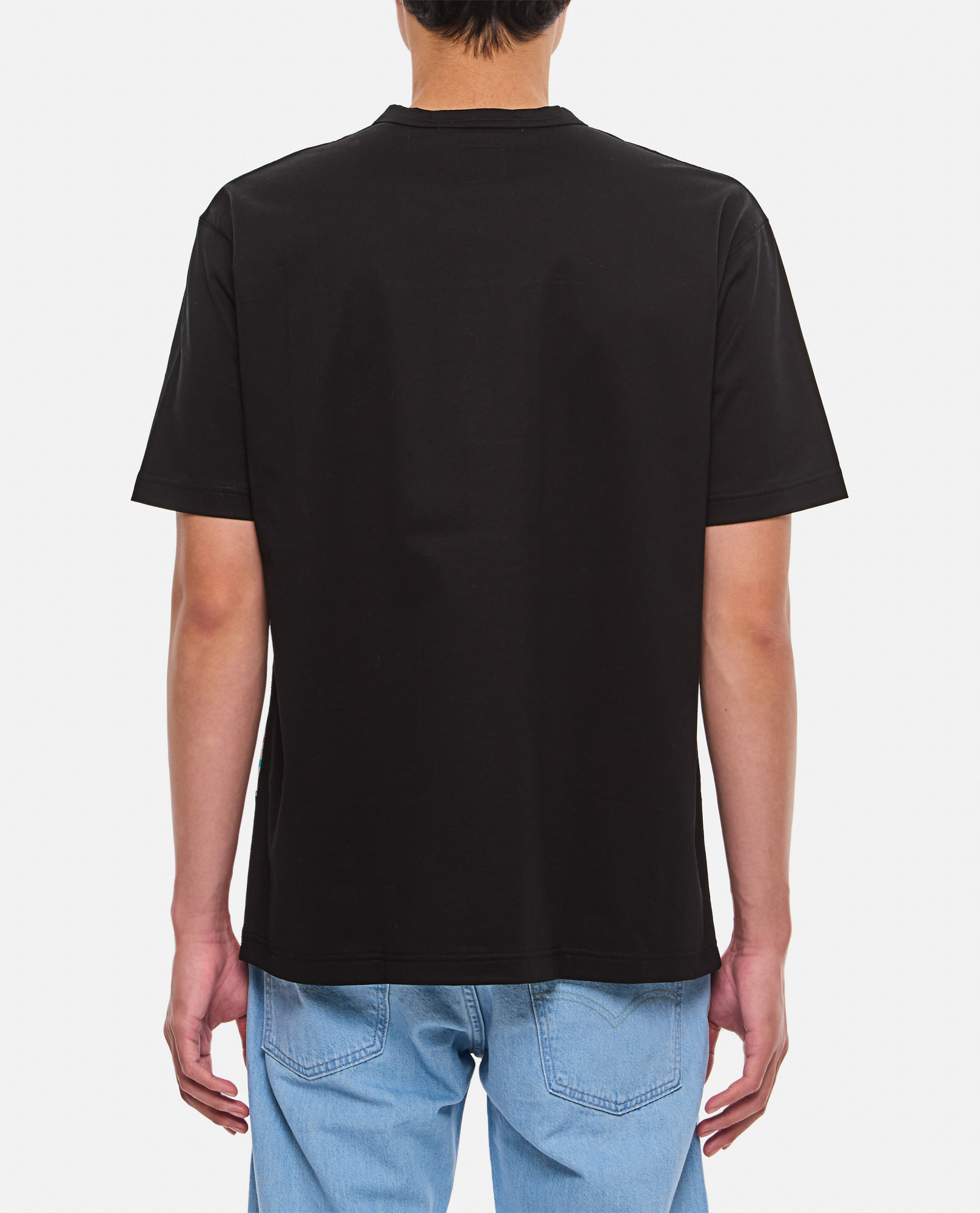 Junya Watanabe Man X Lousy Livin Patchwork Crewneck T-shirt In Black