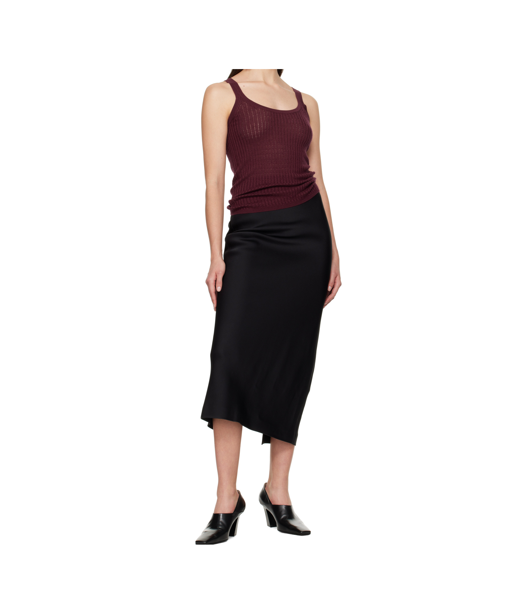 Shop Gabriela Hearst Sleeveless Vest In Black