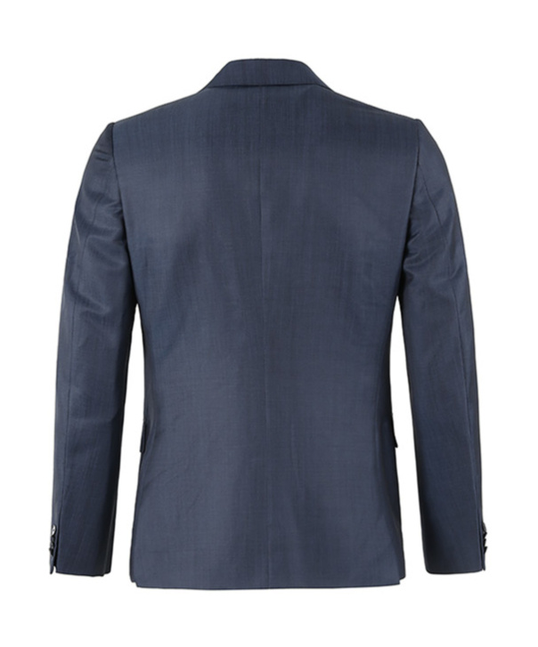 Zegna Men's Wool And Linen Jacket In Blue