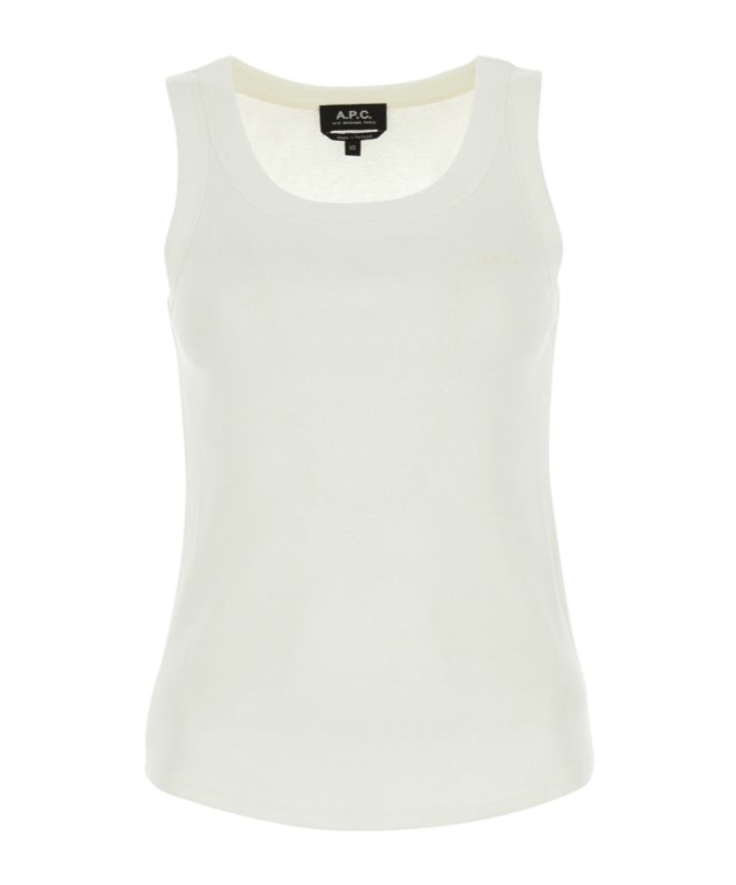 Apc A.p.c. Tops With Logo In White