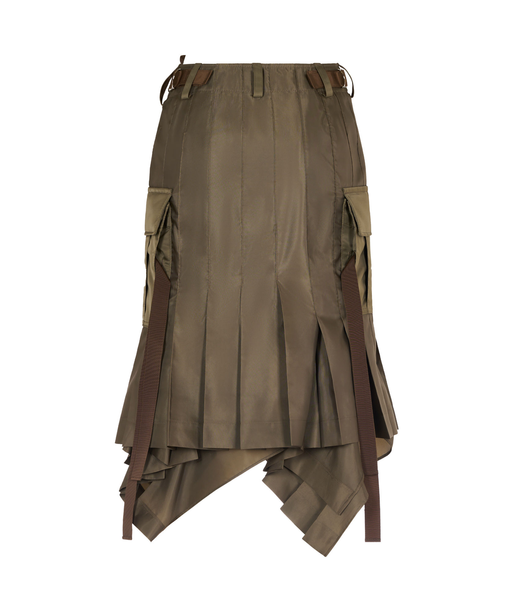 SACAI NYLON TWILL SKIRT