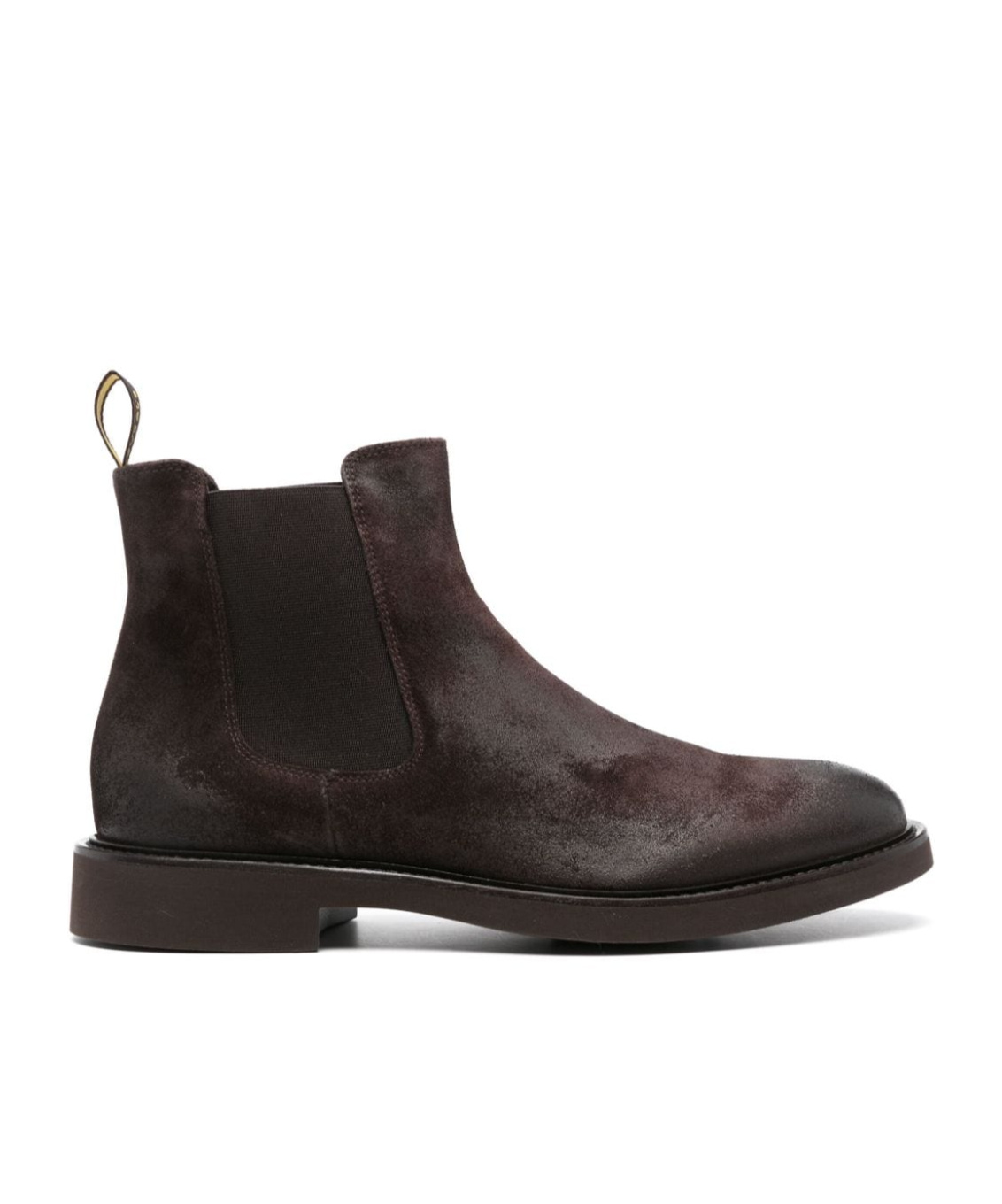 Doucal's Man Ankle Boots Chocolate Brown Size 9 Soft Leather In Black