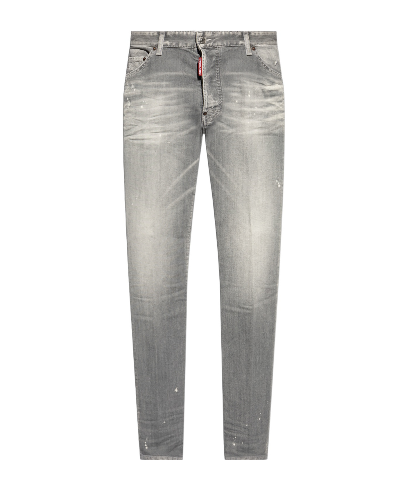 Dsquared2 Cool Guy Cotton Denim Jeans In Gray