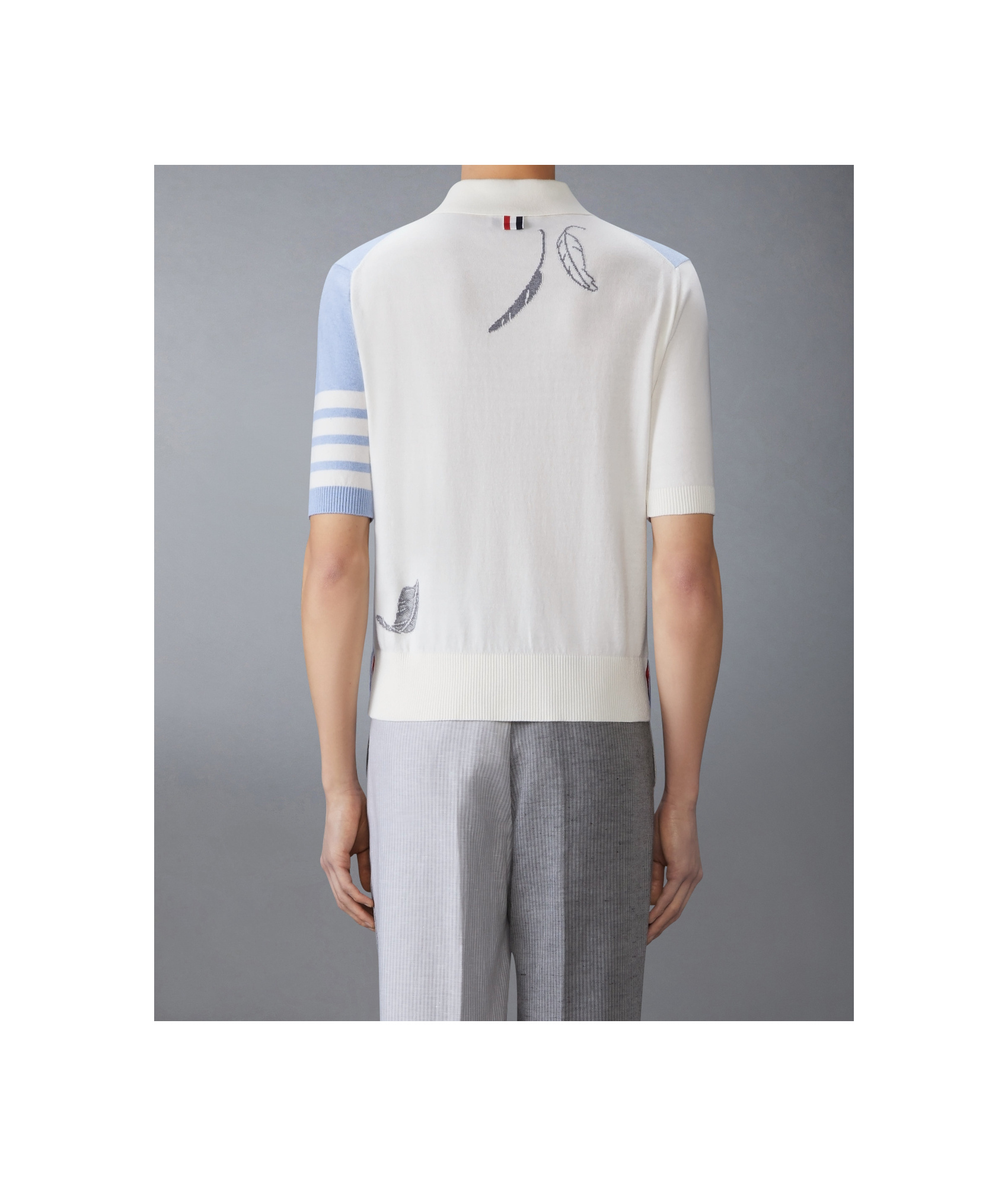 Thom Browne Short-sleeved Polo Shirt