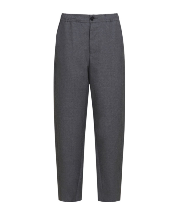 Marni Virgin-wool Trousers In Black