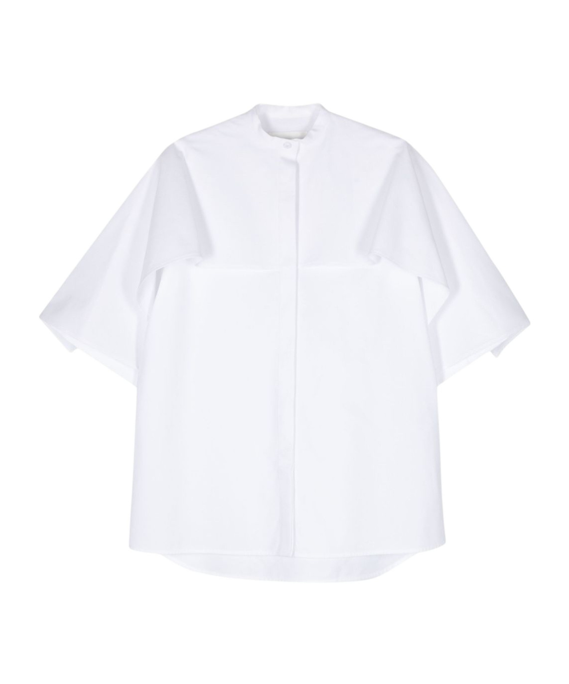 Jil Sander Layered-design Shirt In White