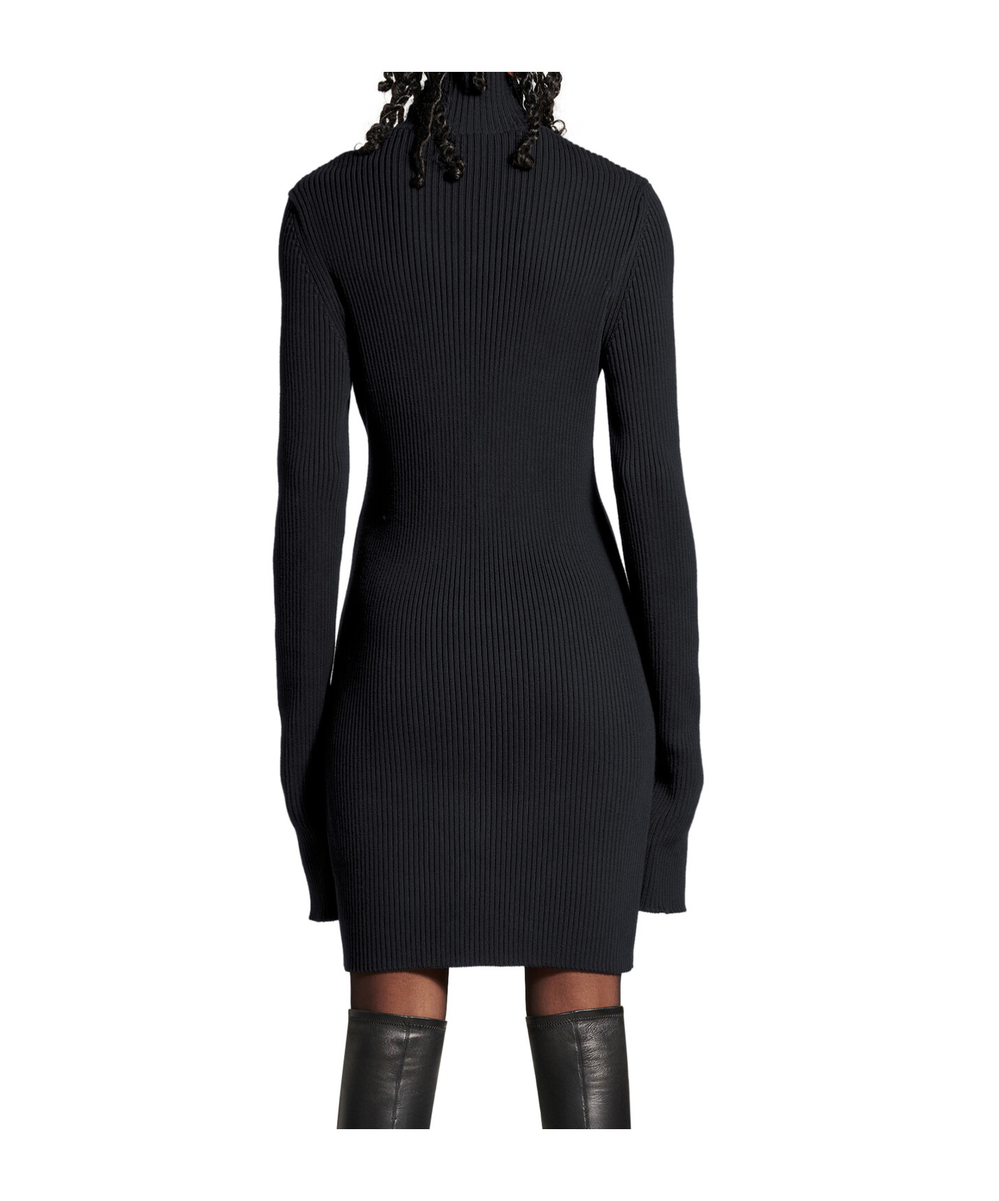 Balenciaga Turtleneck Sweater In Black