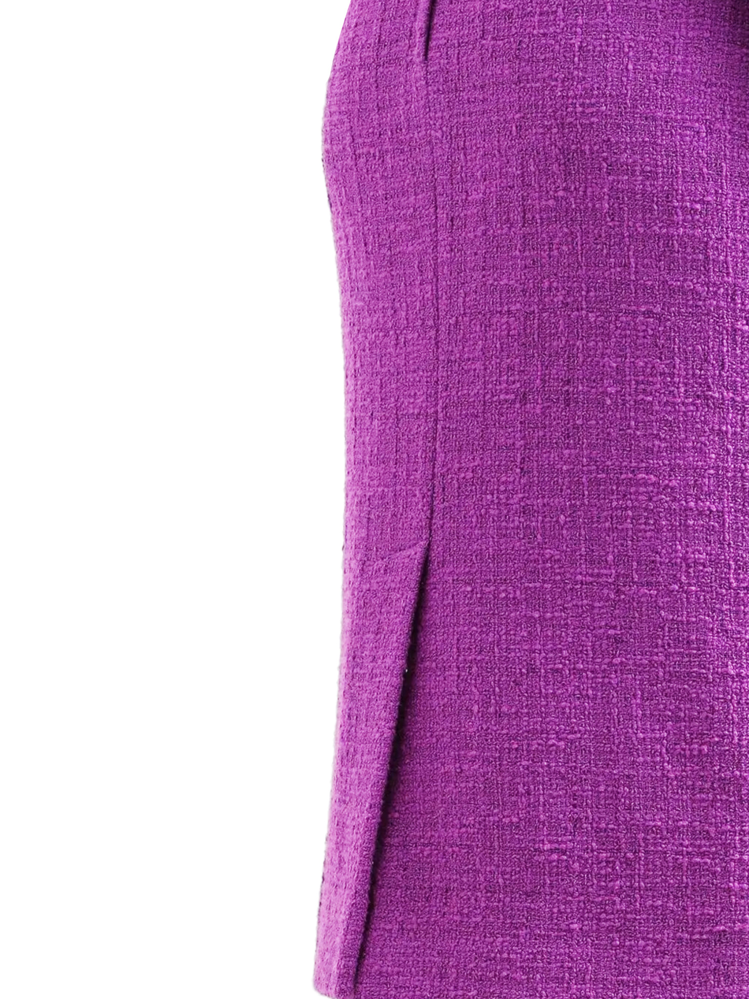 Dolce & Gabbana Textured Midi Skirt In Purple