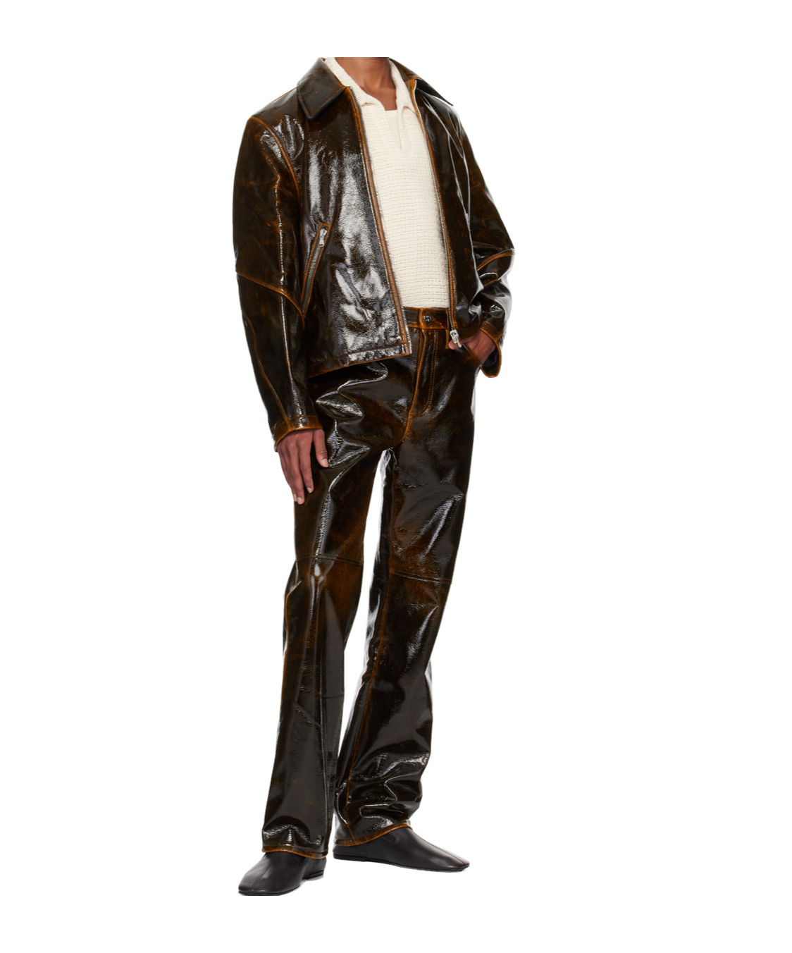 Séfr Buck Jacket In Brown