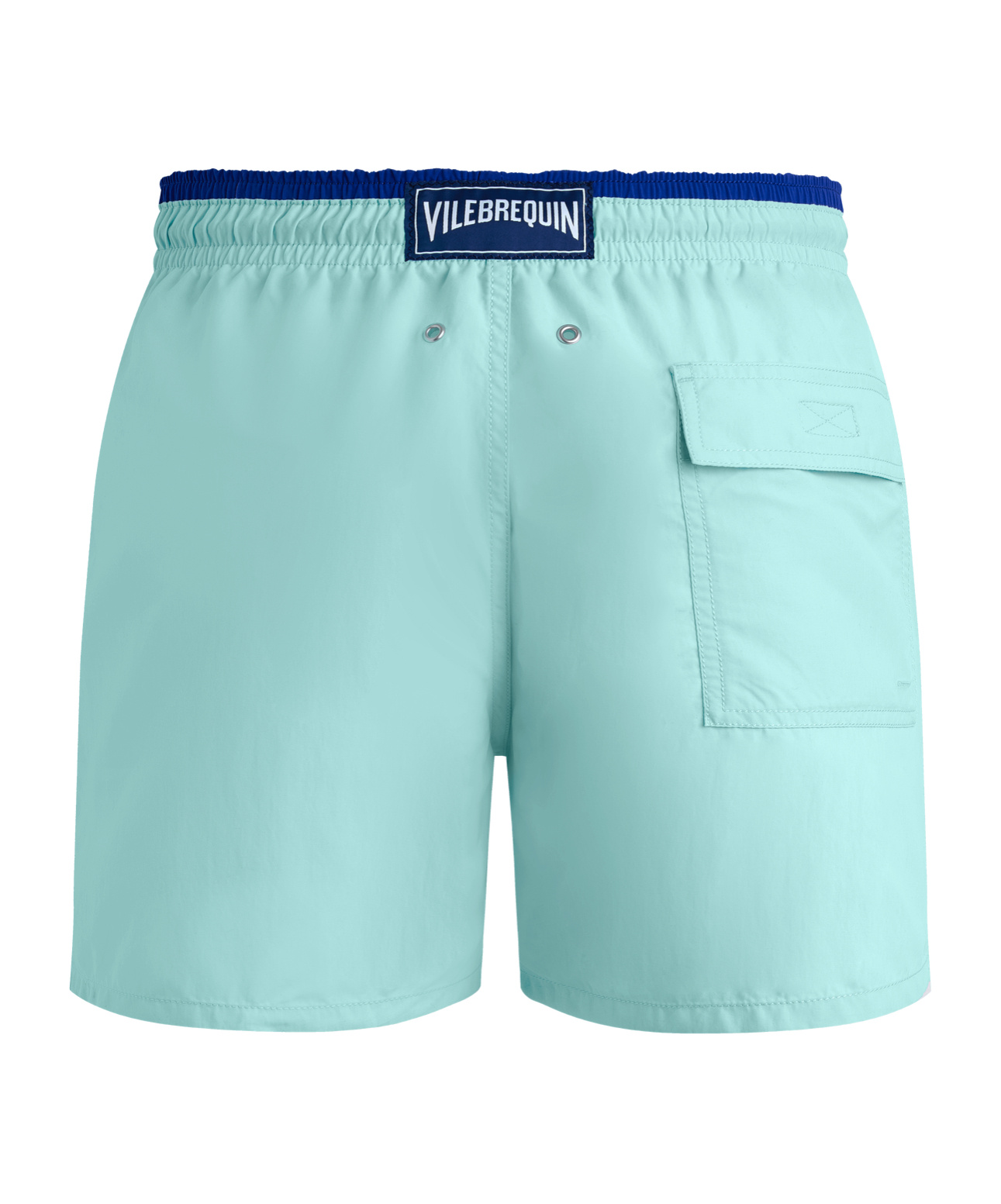 Vilebrequin Elastic Waist Swimming Trunks In Blue
