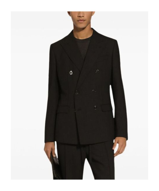 Dolce & Gabbana Men's Giacca Formal Jacket In Black