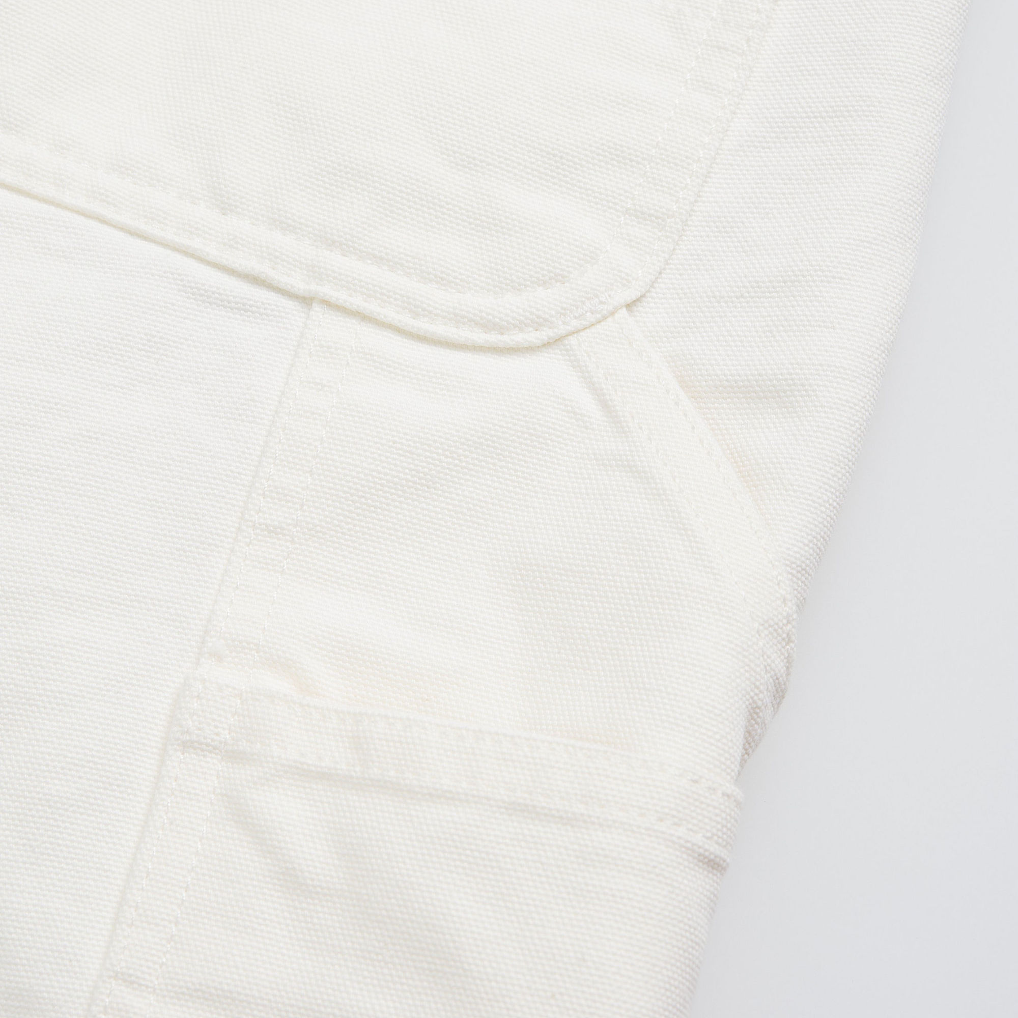 Carhartt Single Knee Shorts In White