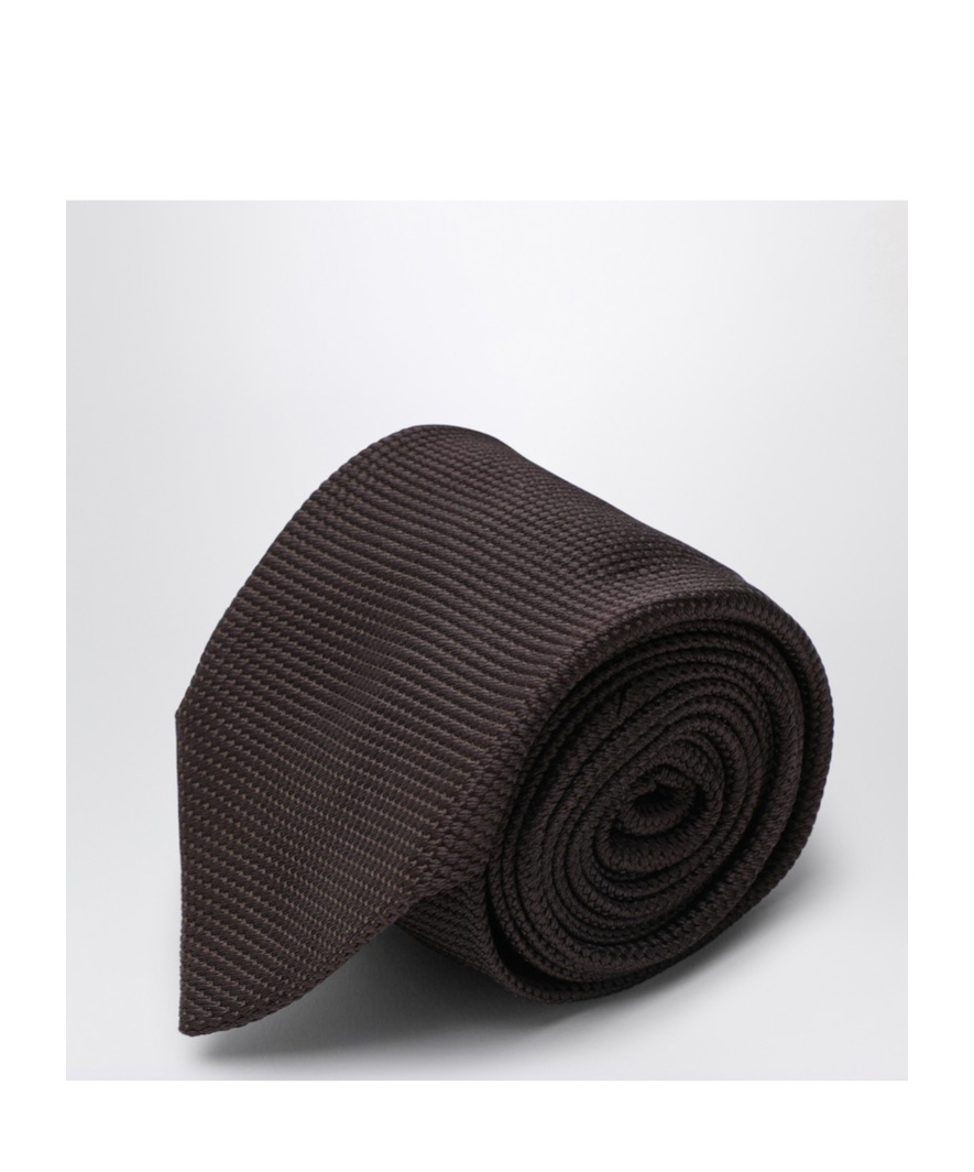 Destin Surl Solid Color Tie In Black