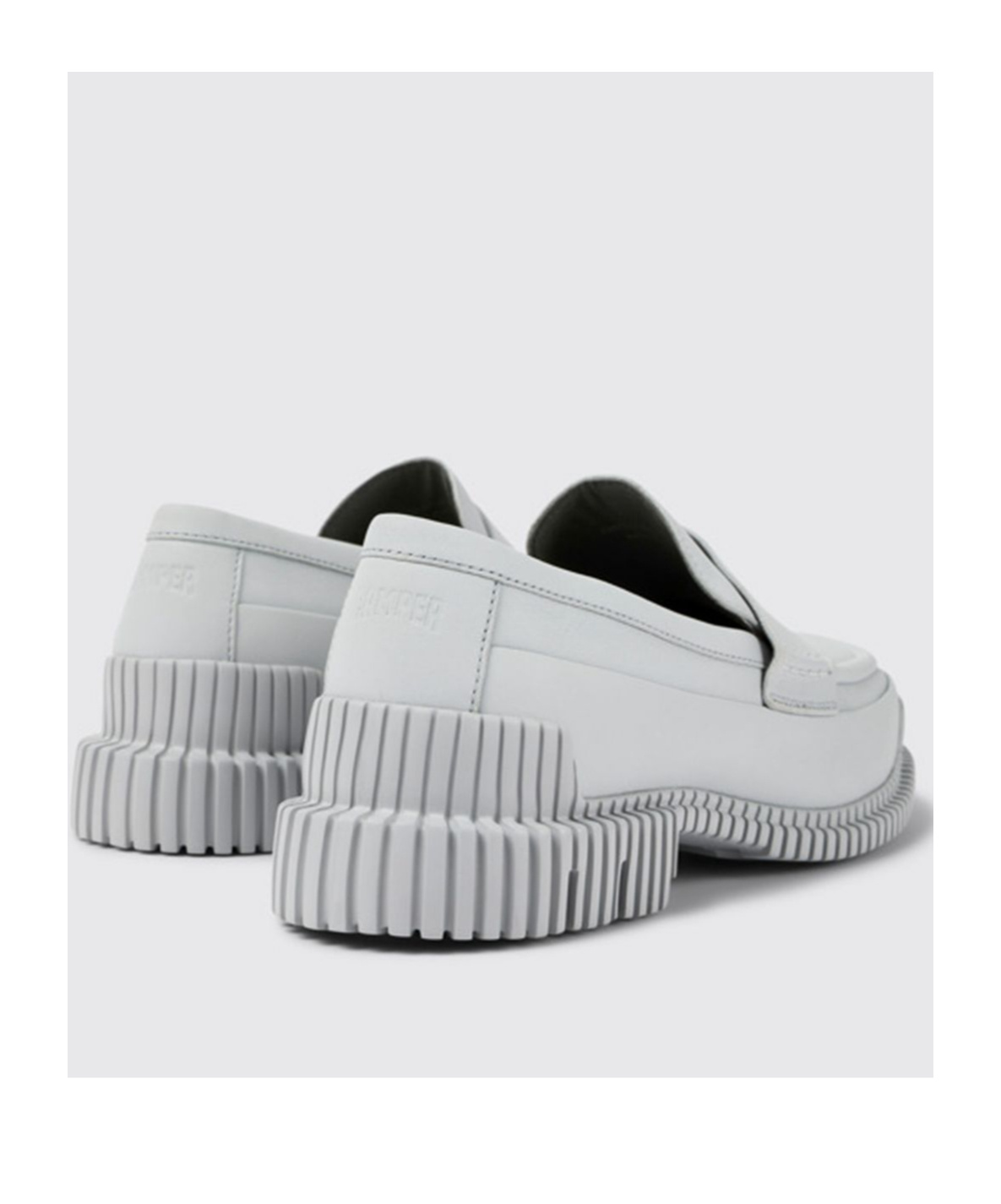 Camper Loafers  Woman Color Grey In White