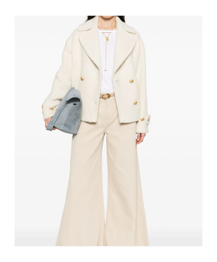 Tagliatore Double-breasted Buttoned Jacket In Pink
