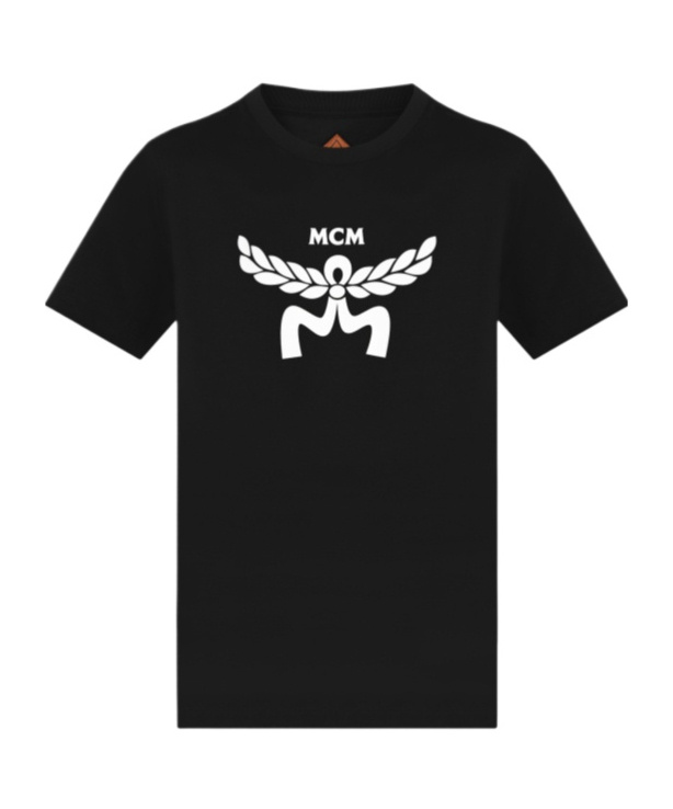 Mcm Print T-shirt In Black