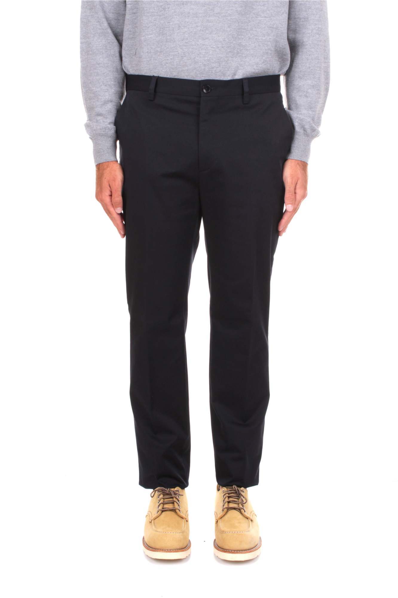 Etro Wool Blend Single Pleat Pants In Black