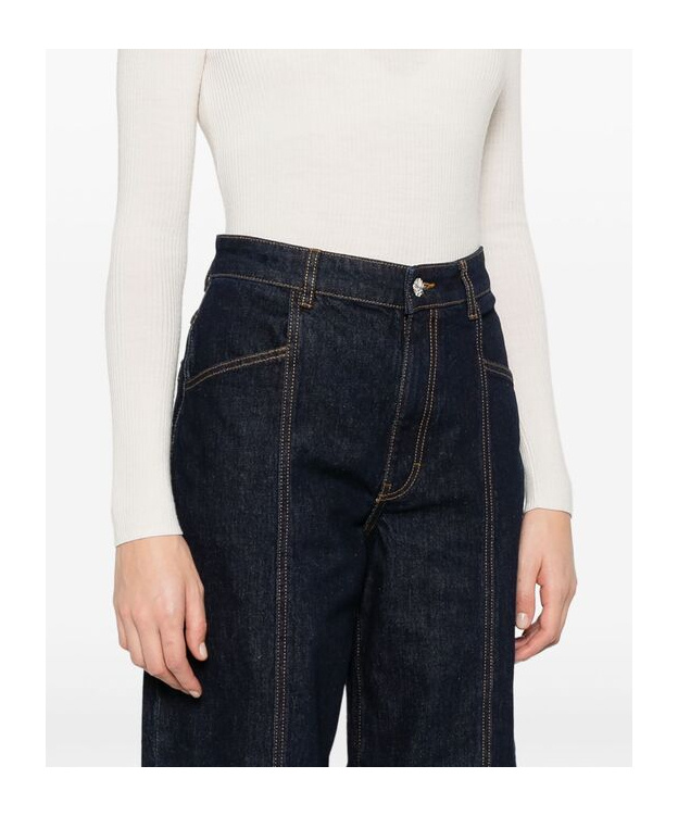 Shop Baum Und Pferdgarten Straight-leg Jeans In Black