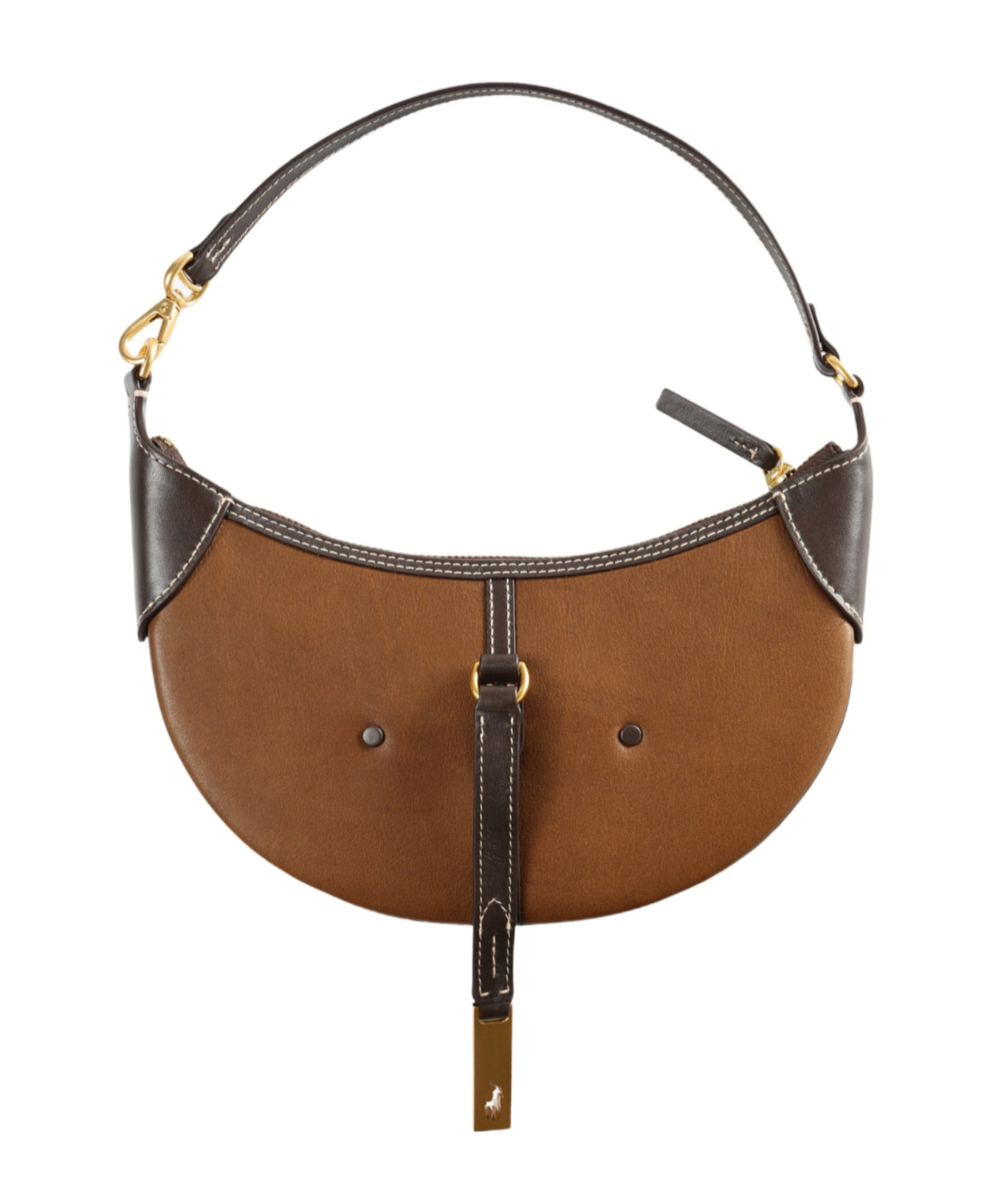 Polo Ralph Lauren Mini Polo Id Contrast-stitch Shoulder Bag