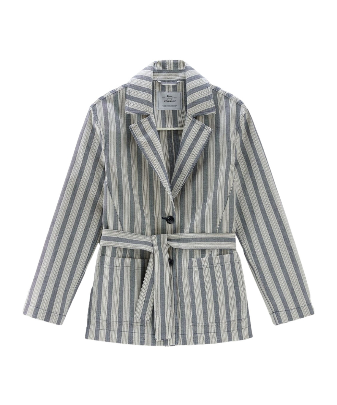 Woolrich Striped Belted Shirt